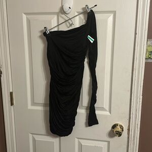 Gauge 81 Ruched Mini Dress NWOT Size XSmall